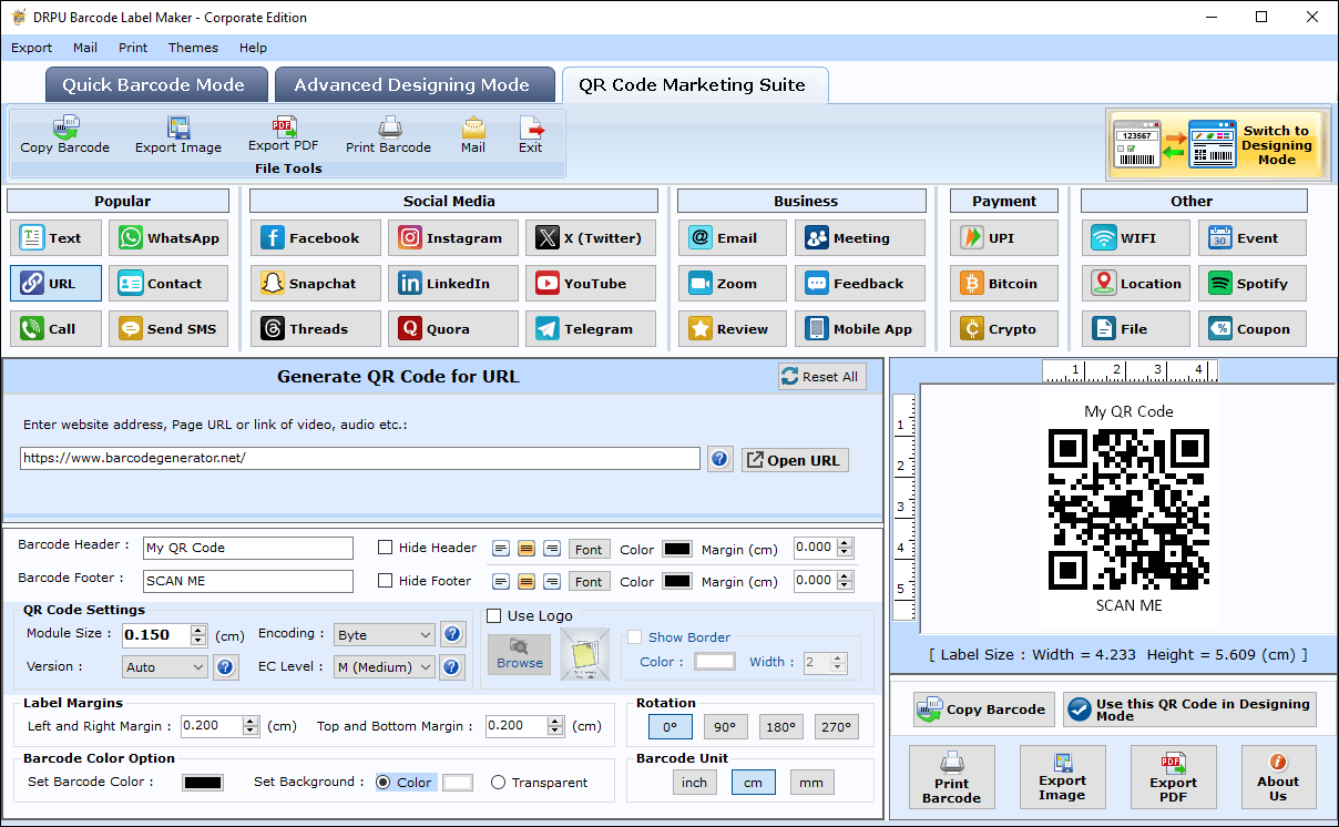 Barcode Properties