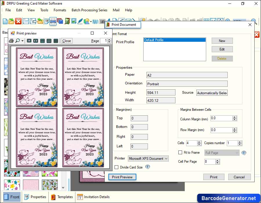 Greeting Card Generator Software