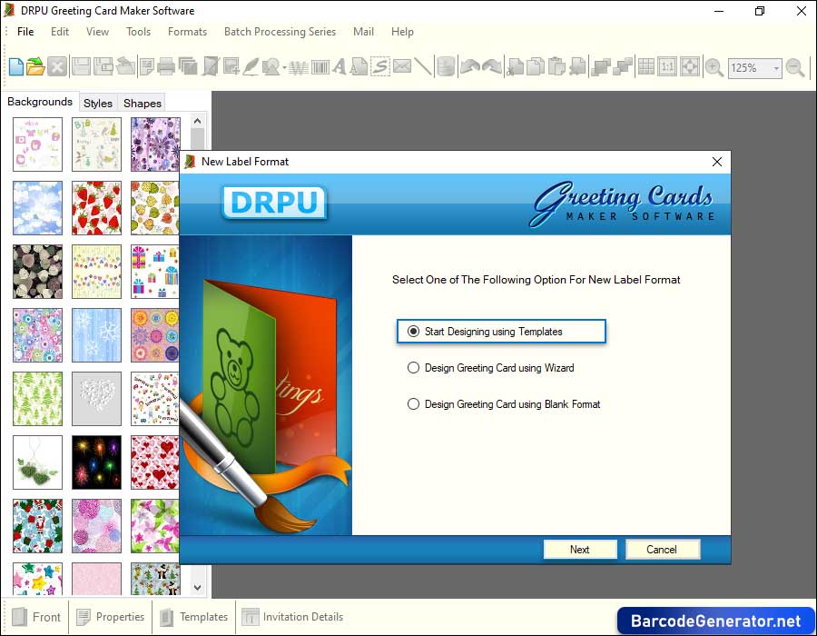 Greeting Card Generator Software