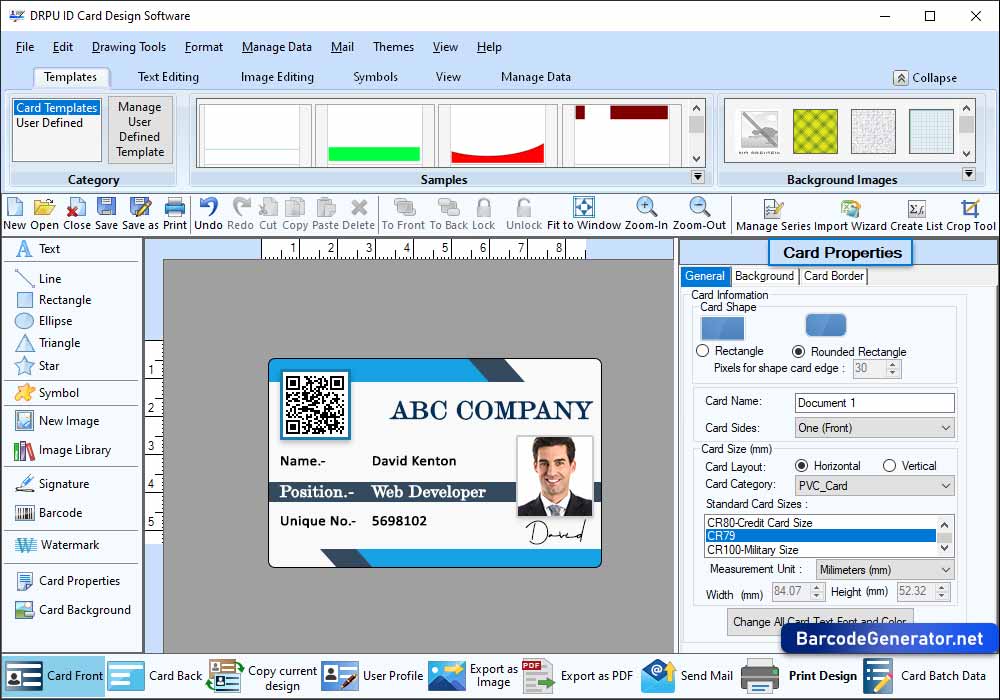 ID Card Generator Software