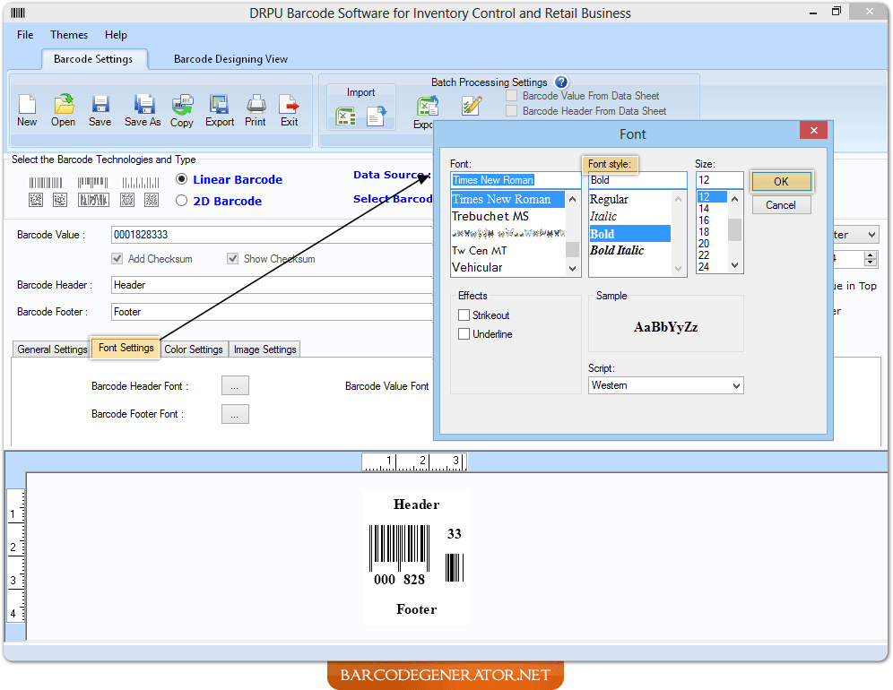 Barcode Generator Software for Retail Business