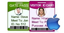 Visitors ID Cards Maker for Mac